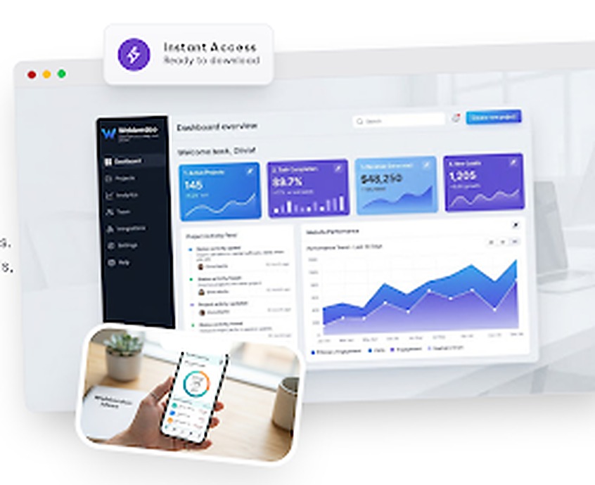 Webberdoo dashboard and mobile software previews